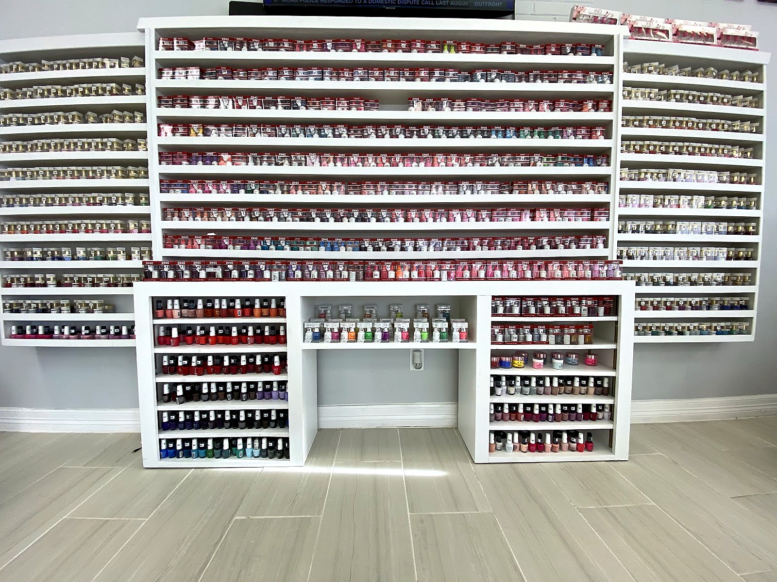 Allure polish wall